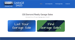 Desktop Screenshot of cbgaragesale.com